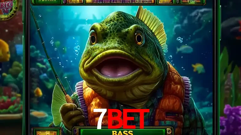 Personagem de peixe pescador do popular jogo de slot com tema de pescaria, uma das emocionantes opções de caça-níqueis para jogar e ganhar no cassino 7BET.